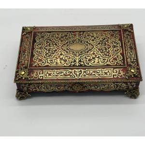 Boulle Marquetry Box By Charles Guillaume Diehl