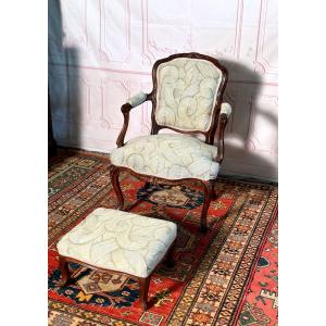 Armchair And Footstool To The Queen, XV Period 
