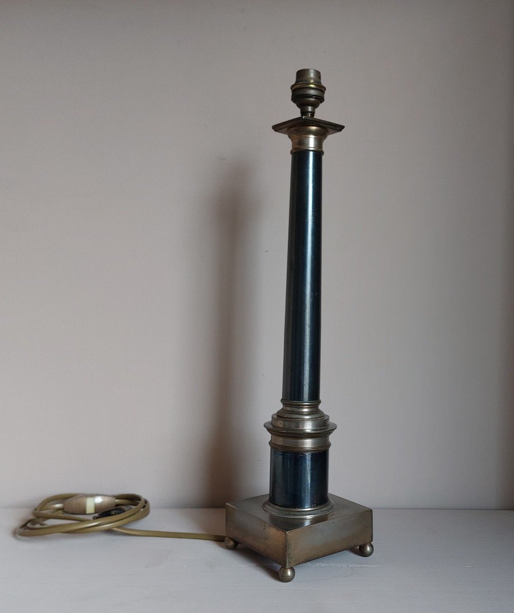 Middle 20th Century Column Lamp-photo-2