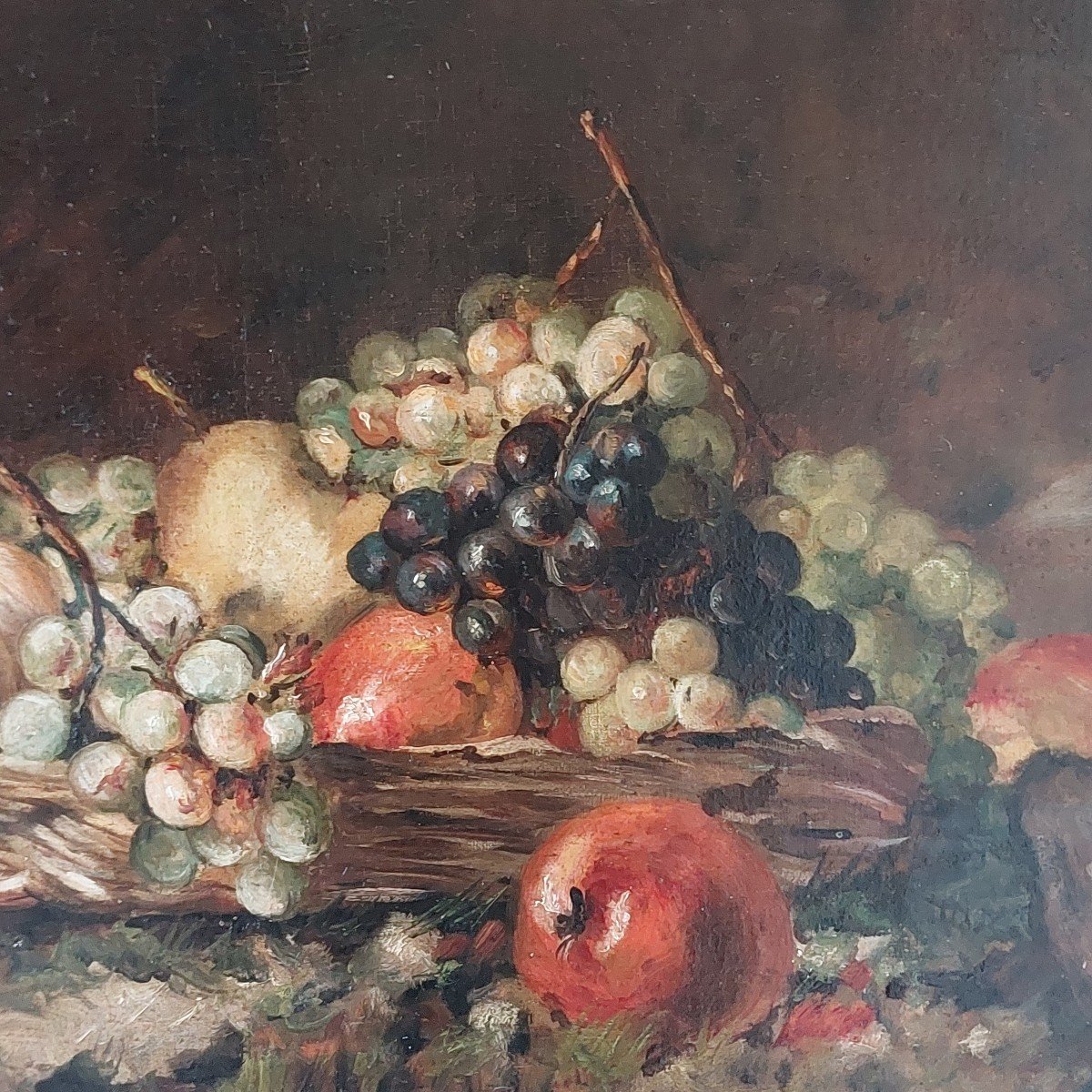 Nature Morte Aux Fruits Datée 1908-photo-2