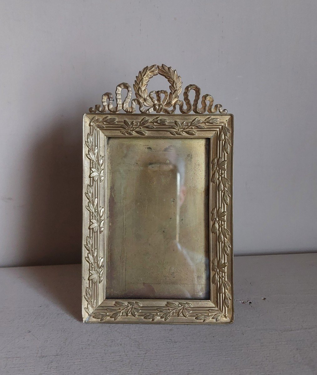 Gilt Bronze Photo Frame, Late 19th Century 