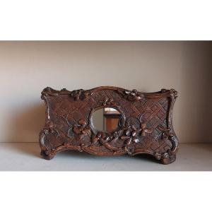 Carved Wood Planter Work From The Black Forest 19th Century