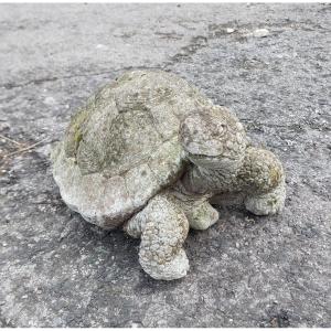 Tortue En Ciment Vers 1950