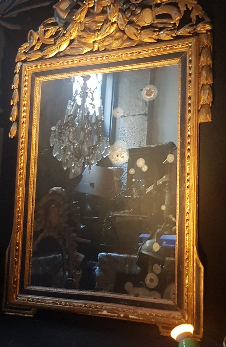 18th Century Revolutionary Mirror-photo-2