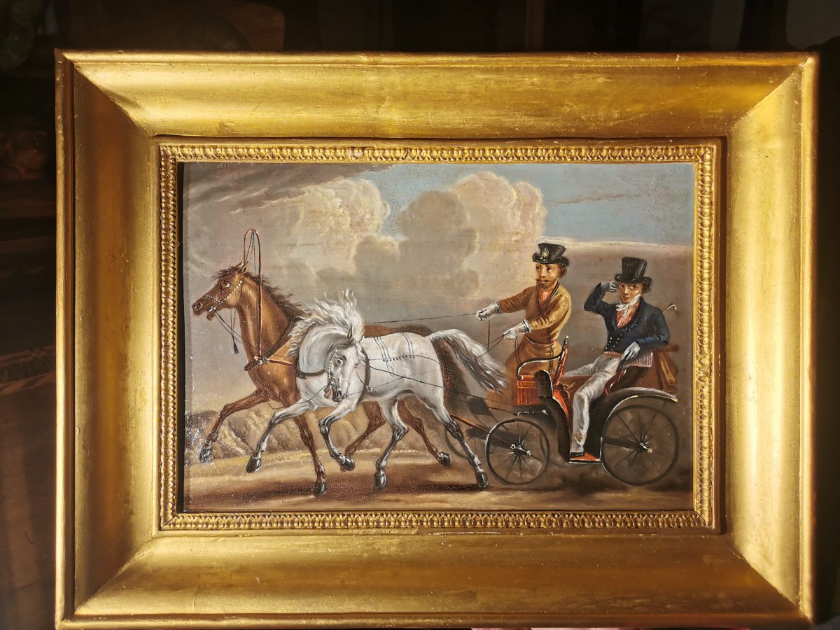 Pair Of Russian Painting 19th