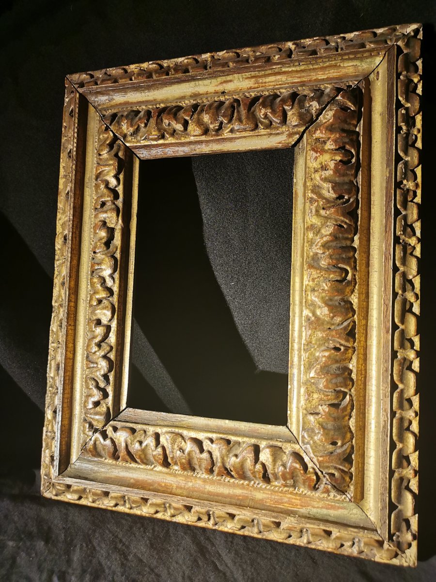 Golden Wood Frame