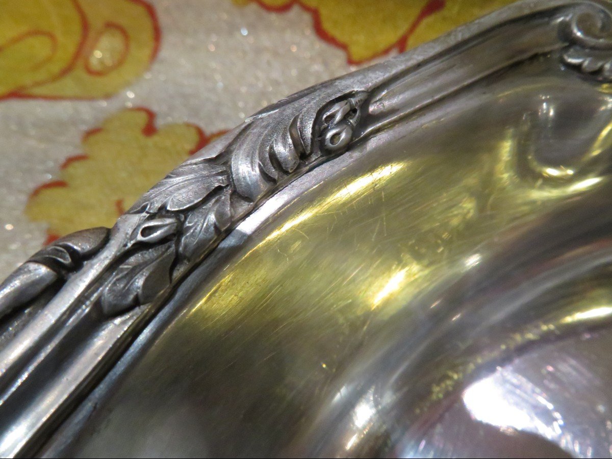 Bowl In Sterling Silver Nineteenth By Paul Tallois Goldsmith In Paris Hallmark Minerva Style Lxv-photo-1