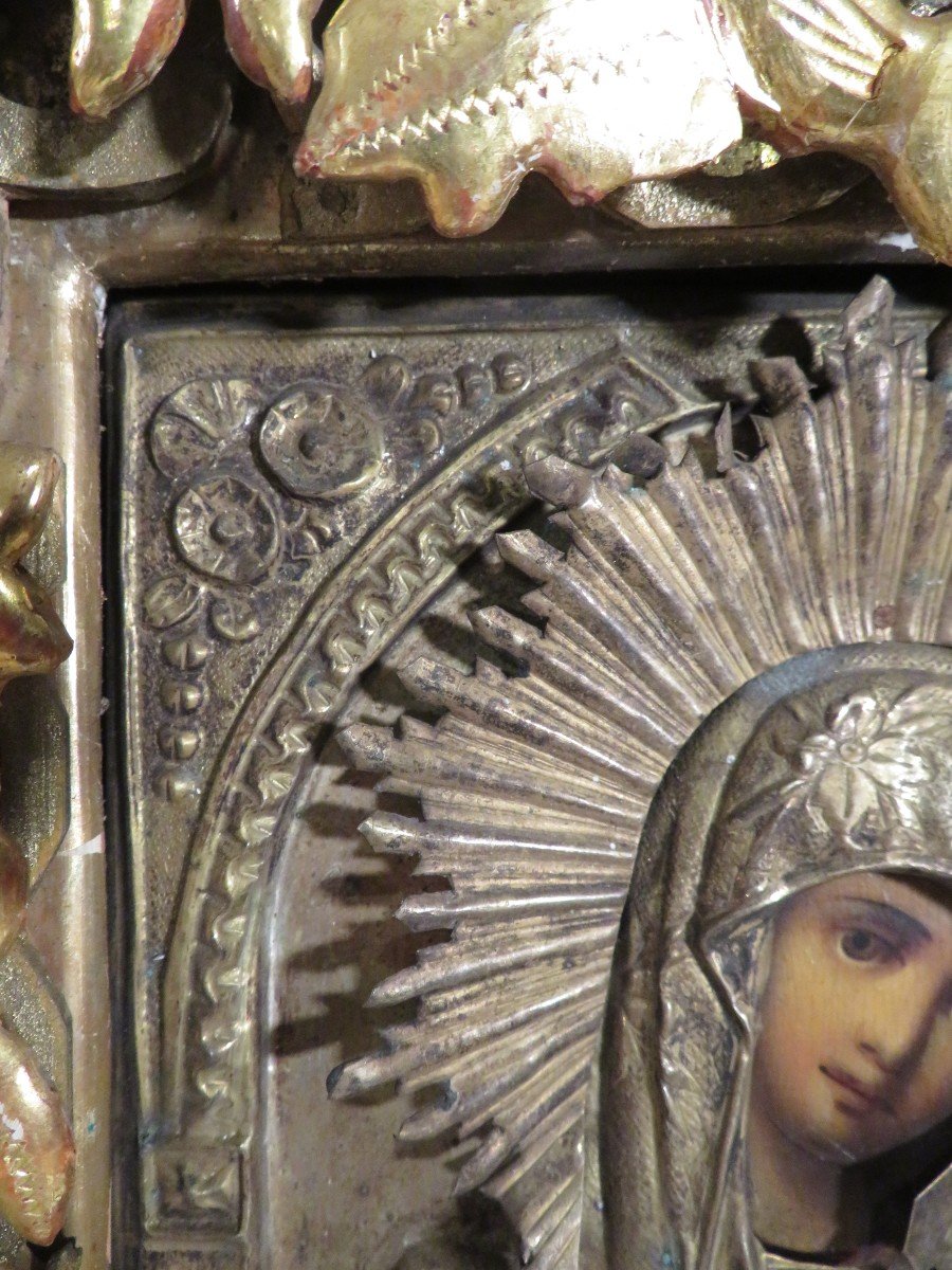 Old Antique  Russian Icon-photo-2