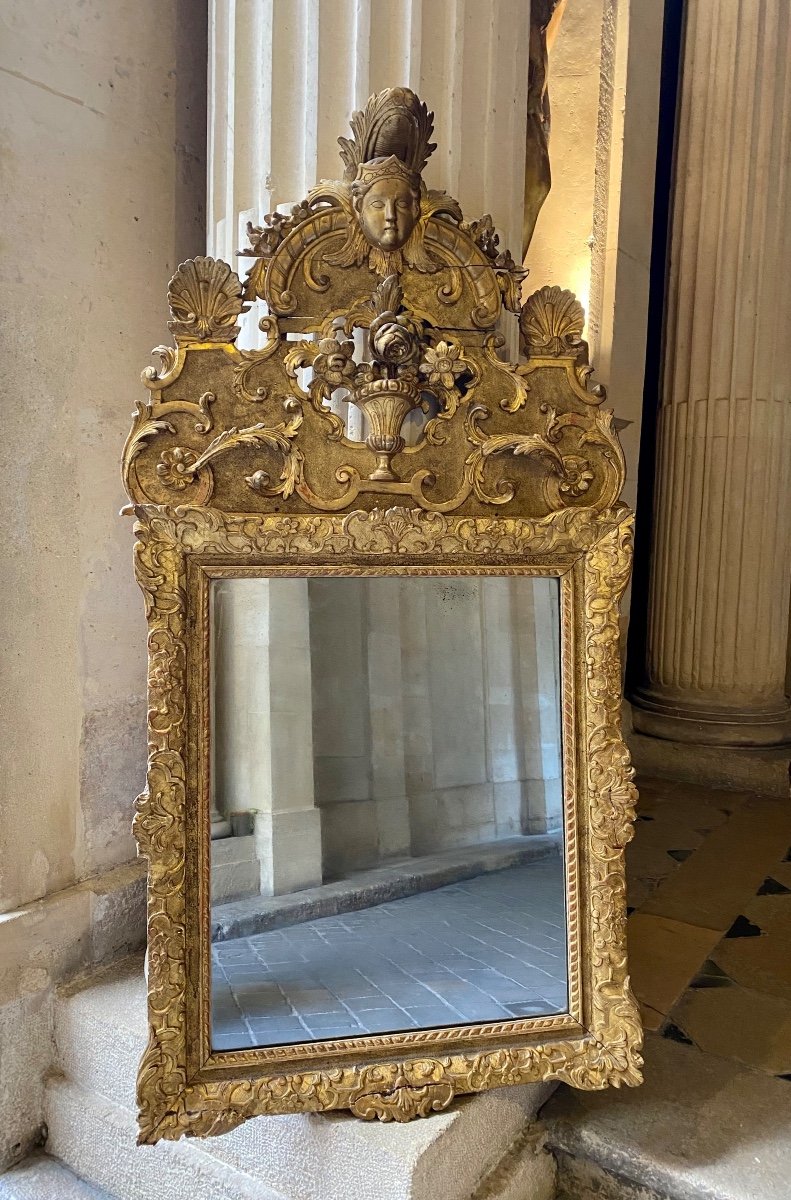 Grand Miroir D’époque Régence 