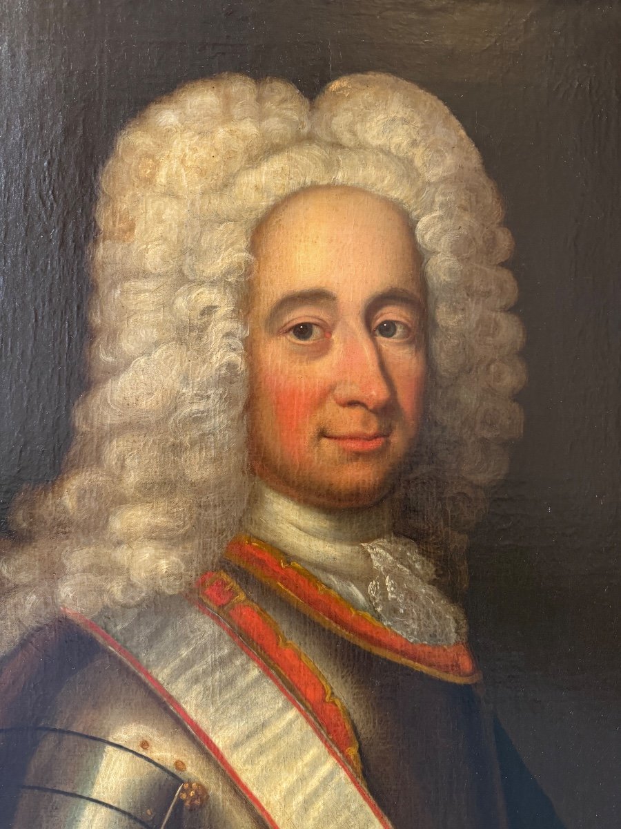 Portrait D’un Prince Suédois ou Danois Vers 1720-photo-2