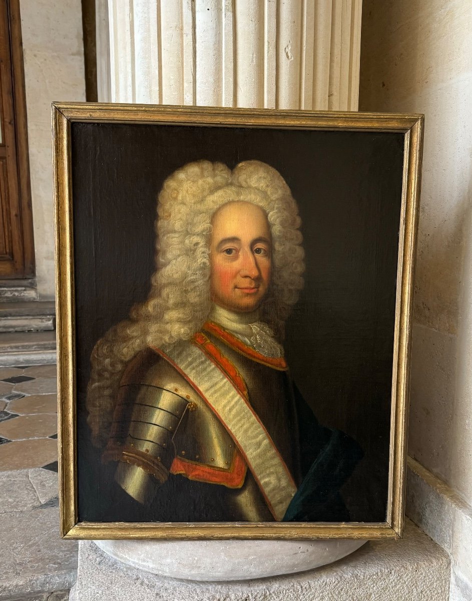 Portrait D’un Prince Suédois ou Danois Vers 1720