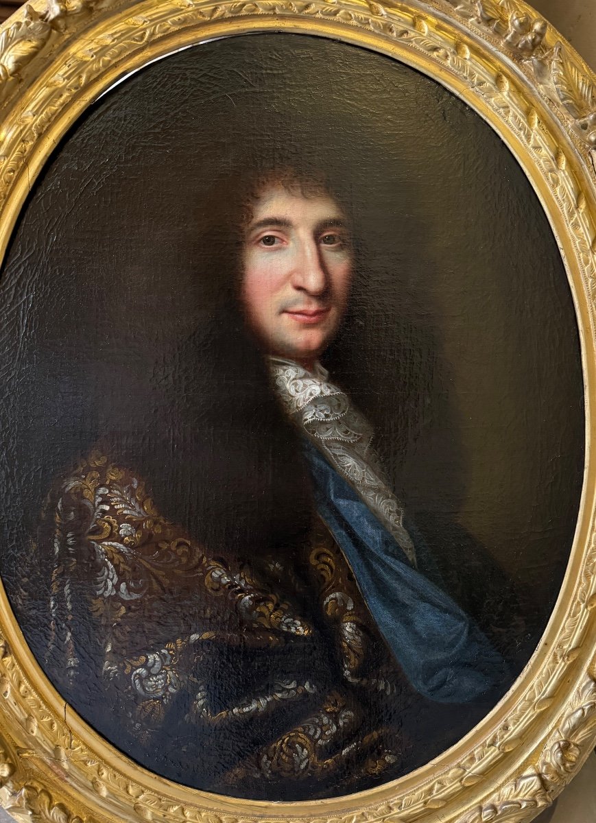 Portrait Of A Man By Claude Lefèbvre Circa 1670-photo-2