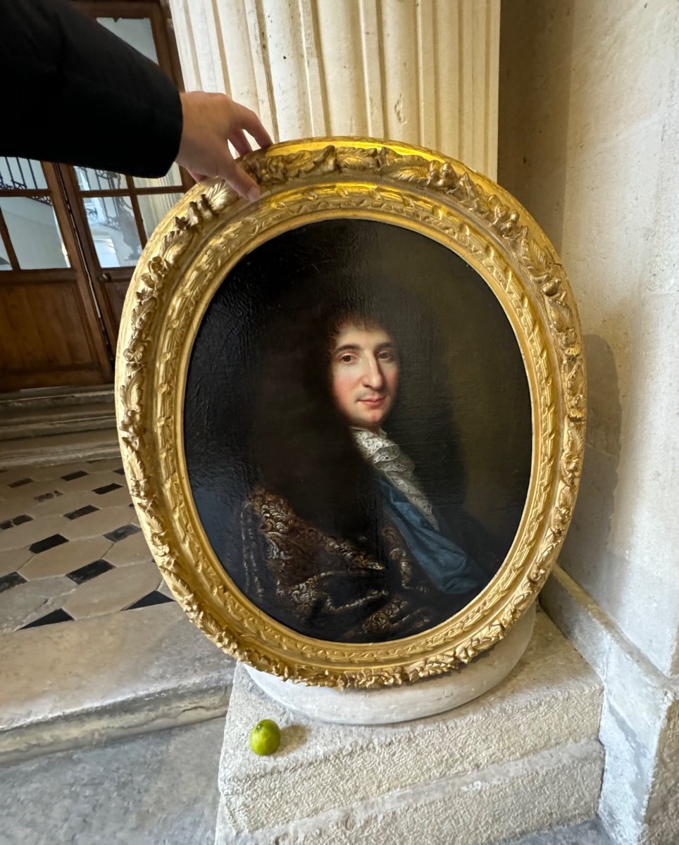 Portrait Of A Man By Claude Lefèbvre Circa 1670-photo-2