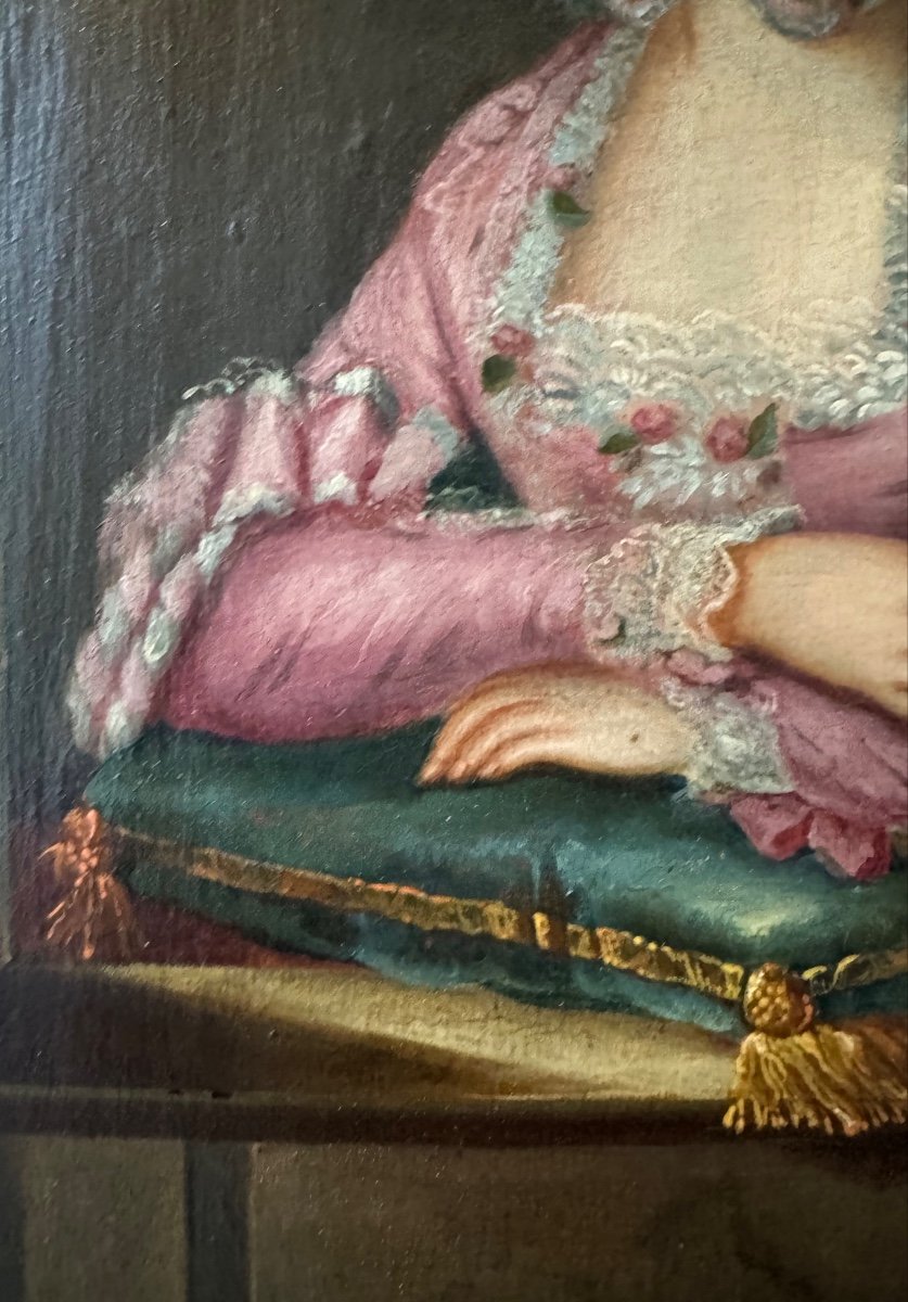 Portrait Of “lady Chaspuis De Margnolas, 1764-photo-1