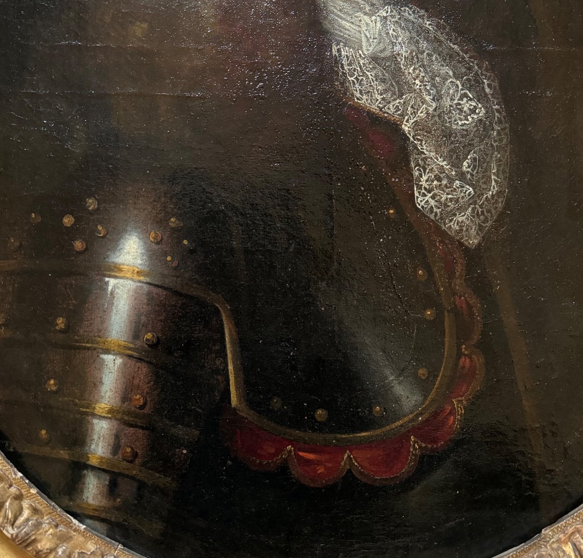 Portrait Of A Man In Armor Circa 1660/70-photo-1