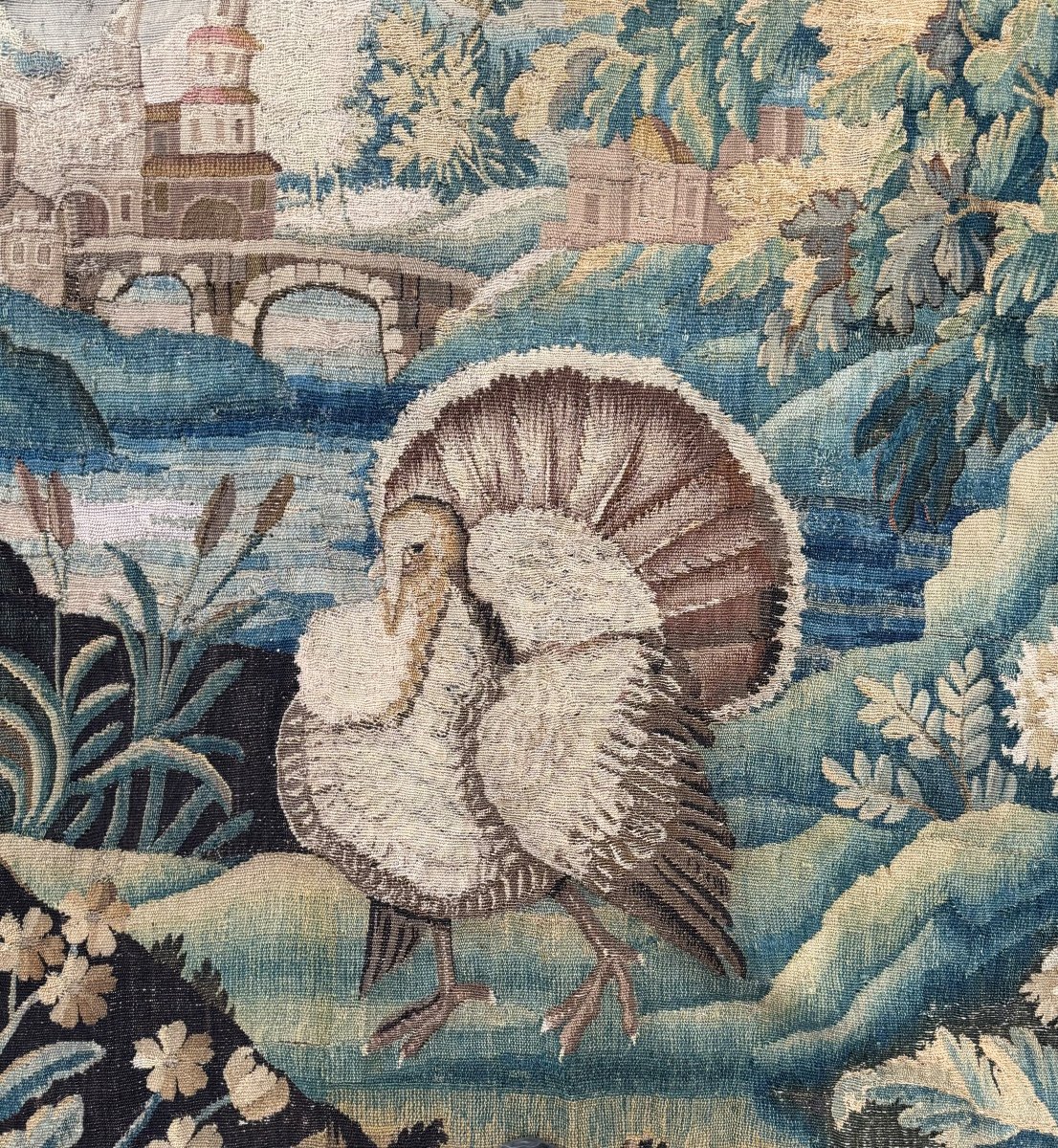 Aubusson Tapestry, Late 17th Century -photo-2