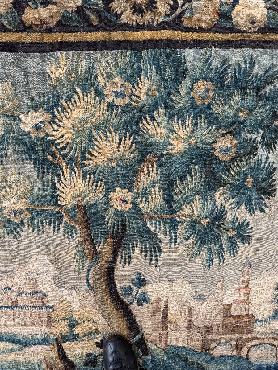 Aubusson Tapestry, Late 17th Century -photo-4