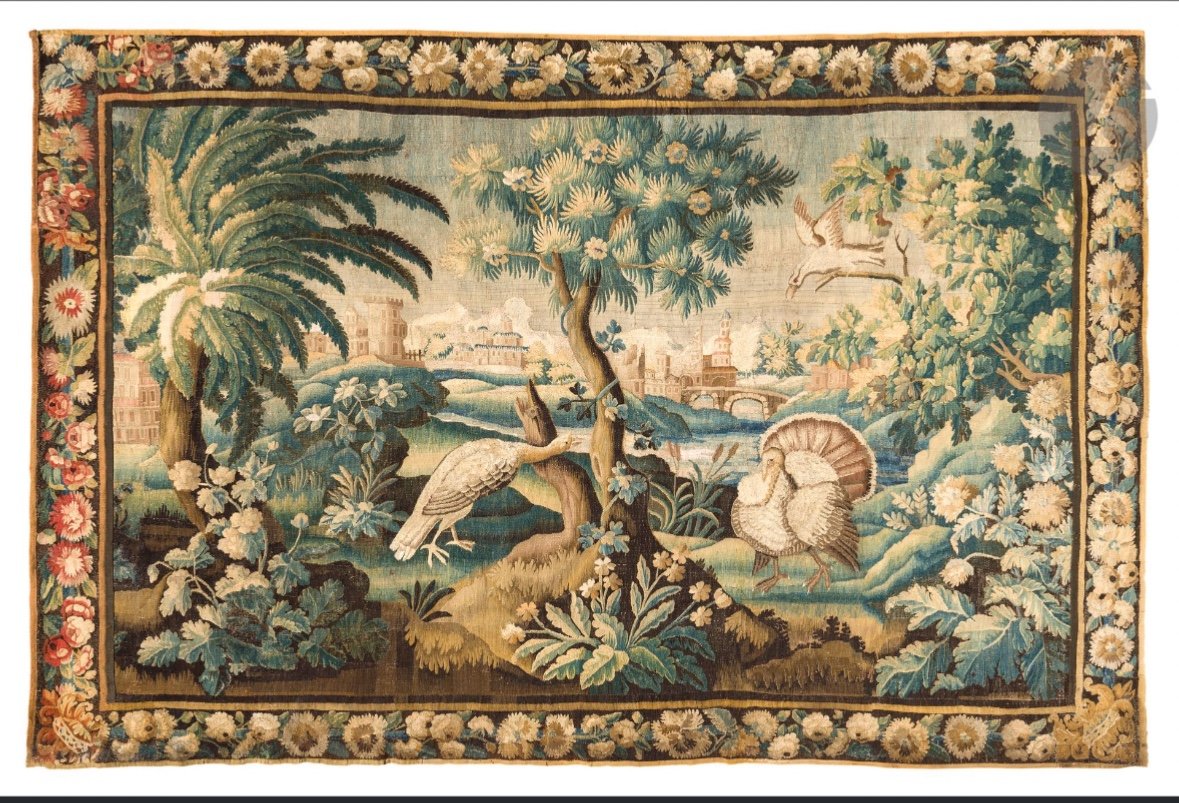 Aubusson Tapestry, Late 17th Century -photo-8