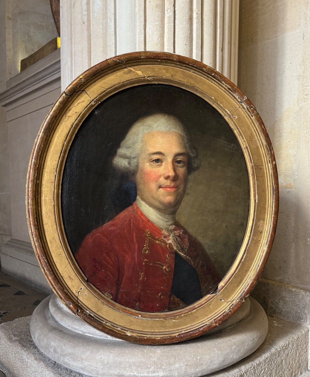 Autoportrait De Charles Michel-Ange Challe Vers 1750