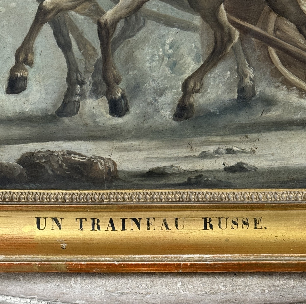 Un Traîneau Russe, Aleksander Orlowski Vers 1830-photo-3