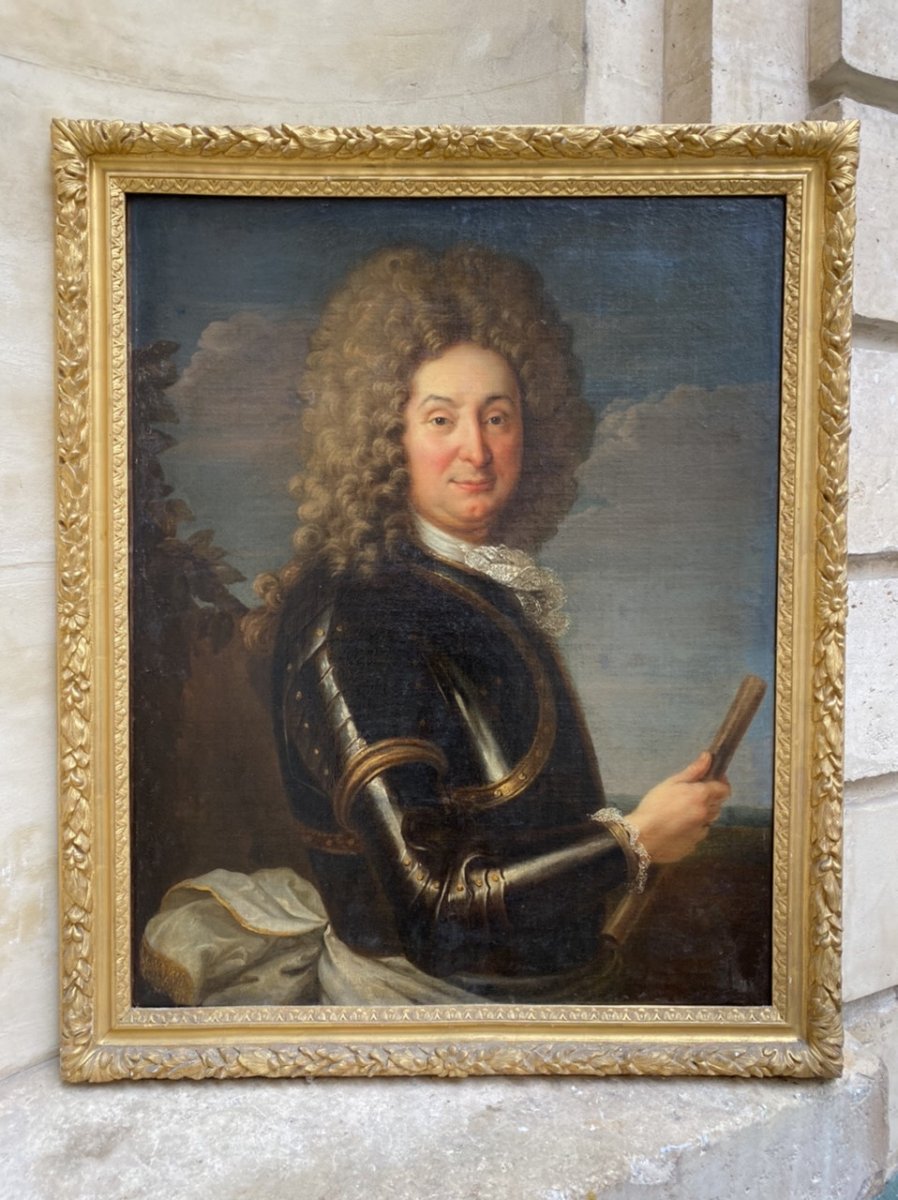 Portrait De Henry De Montmorency, Atelier De Hyacinthe Rigaud Vers 1690-photo-5