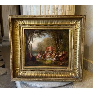 Galant Festivities, Nicolas Lancret (in The Taste Of)