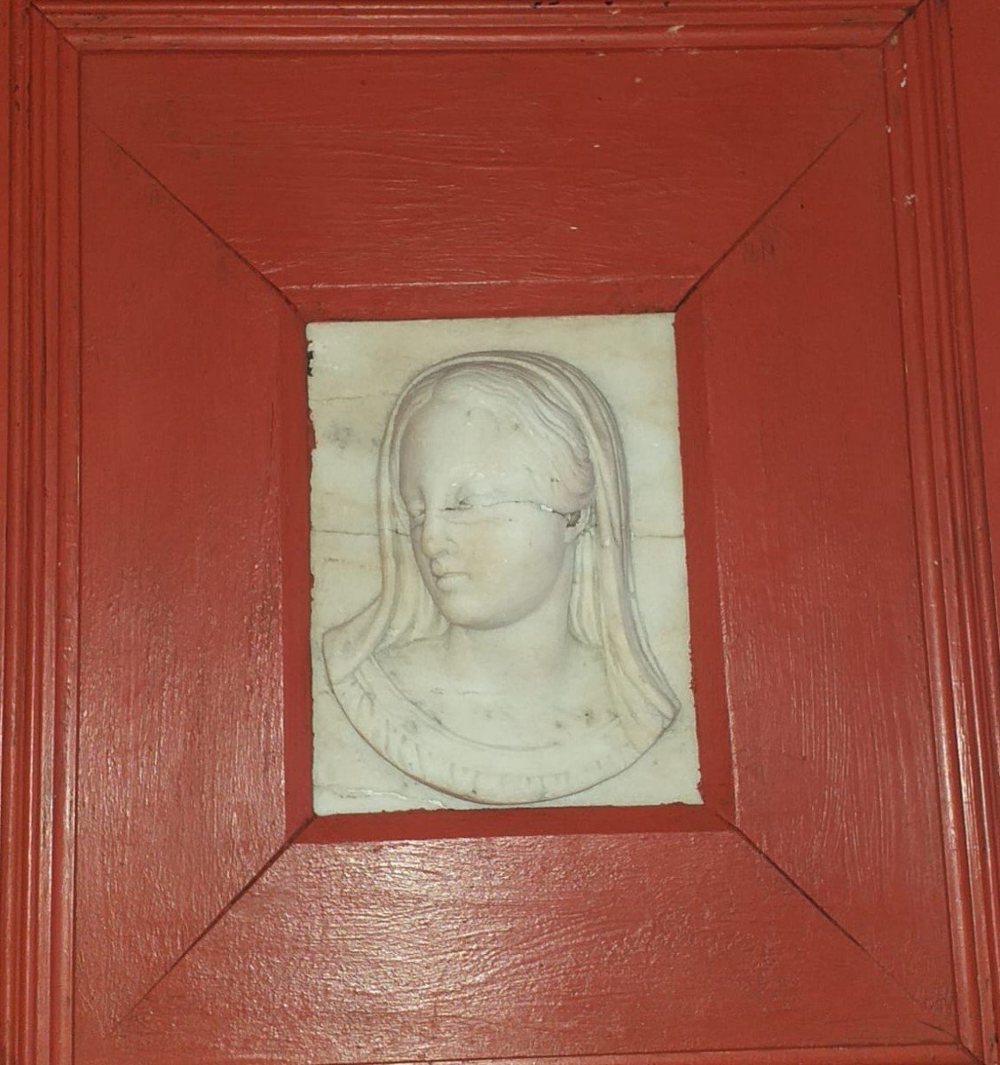 Plaque En Marbre Sculpté Ecole Italienne 17ème