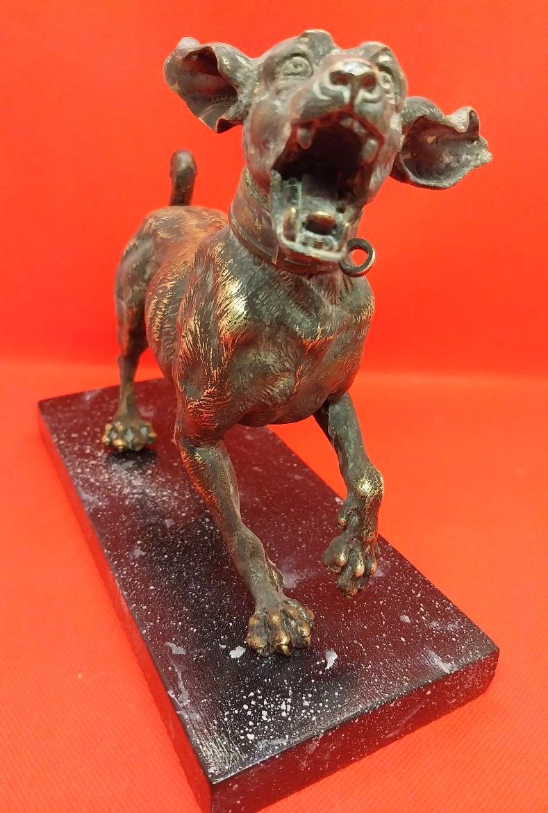 Scupture bronze Dog Allemand -photo-1