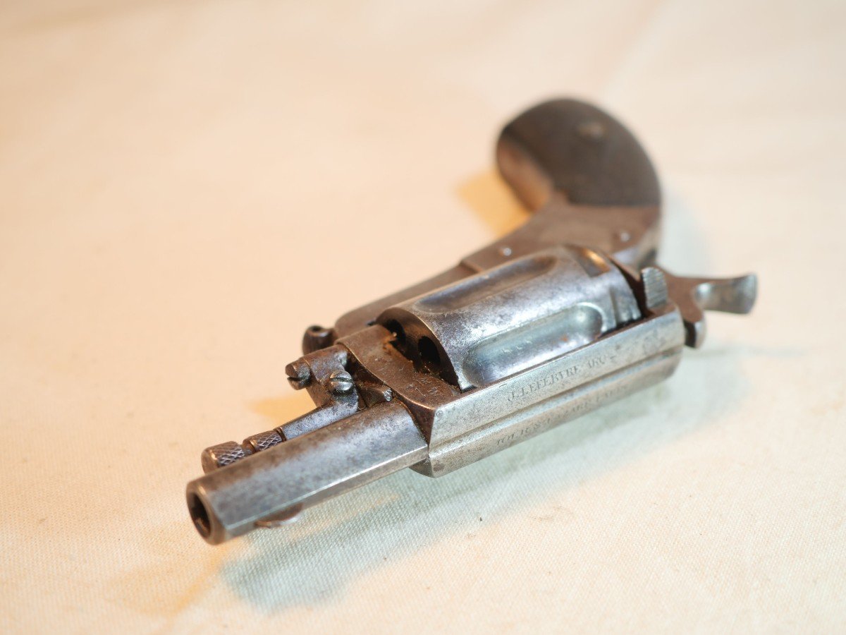 Bulldog Liège Revolver 5.5 Mm Long Case - XIX Ith Category Dj Lefebvre Arquebusier-photo-3