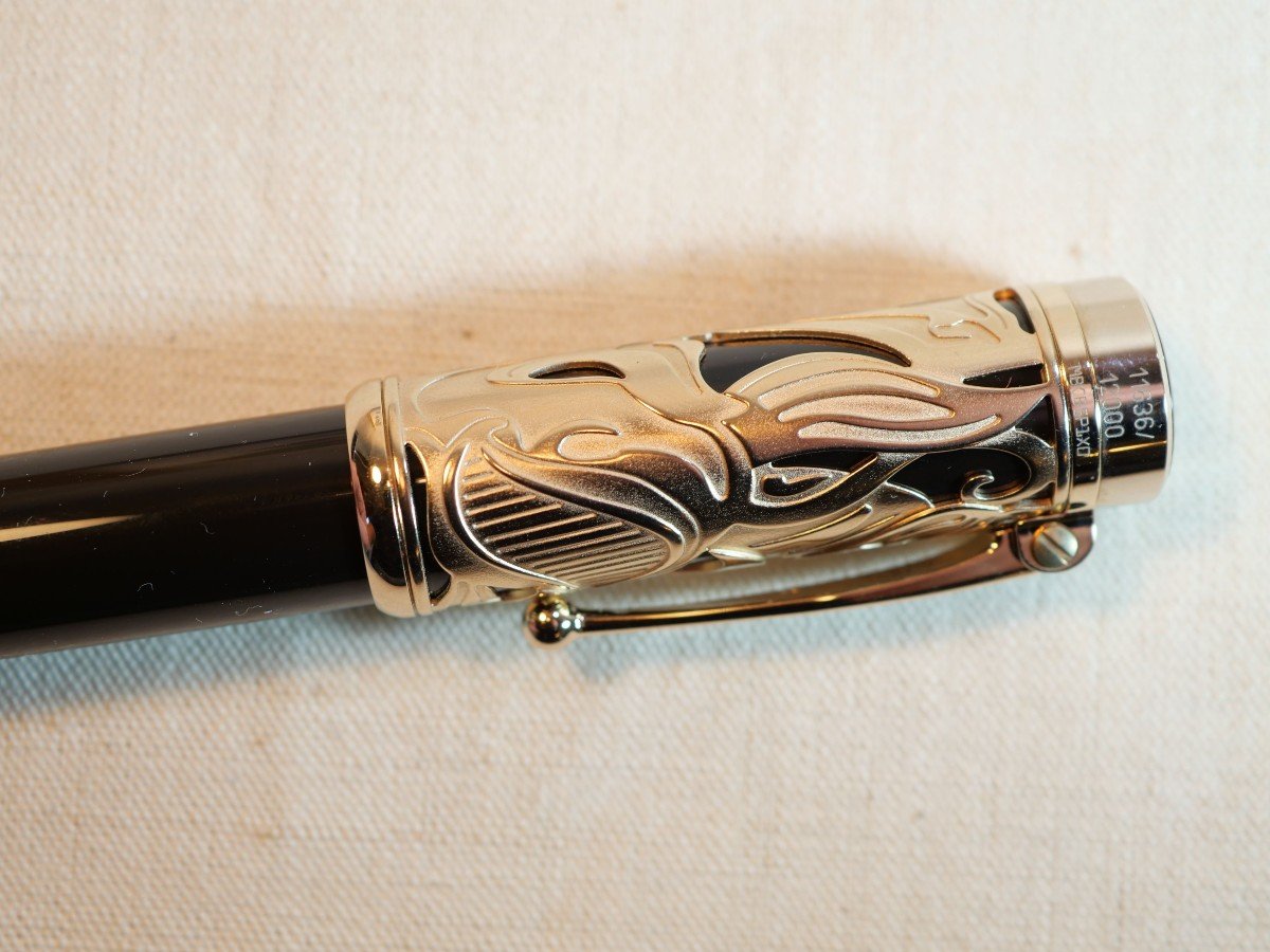 Montblanc Limited Edition Writers 2011 Carlo Collodi - Gold Fountain Pen - Sdc24mtb001-photo-2