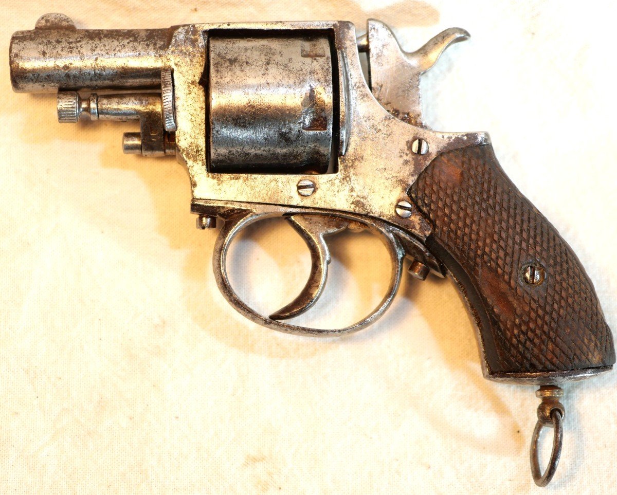 Bulldog Liège 6 Shot Revolver With 7mm Trigger Ring Functional - Ref Tin24bul001    -photo-2