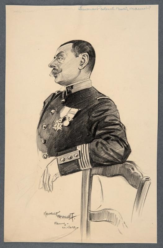 Affaire Dreyfus - Légion d'Honneur au grade Commandeur Du Lt-Colonel Albert Léon Bertin-Mourot-photo-4