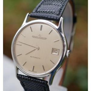 Montre Bracelet Automatic Jaeger Le Coultre Extra-plate Calibre 900 Chromée  Montre Classique