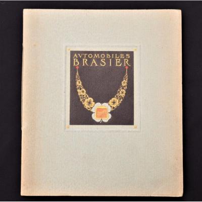 Livret Catalogue Publicitaire - Automobiles Brasier De 1914 