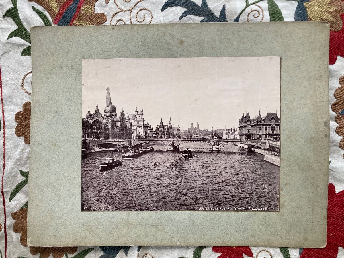 View Of The Pont Alexandre III And The Trocadéro At The Universal Exhibition 1900