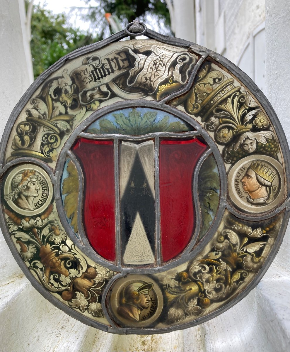 Heraldic Wheel Of The Von Erlachs-photo-3