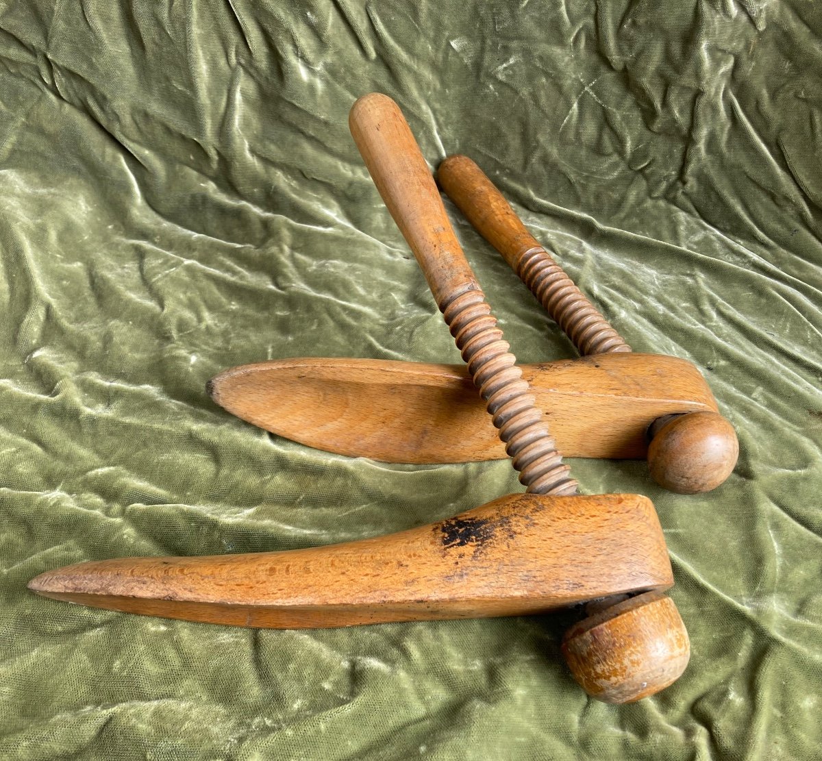 Paire D’embauchoir En Bois Pour Pied Féminin-photo-1