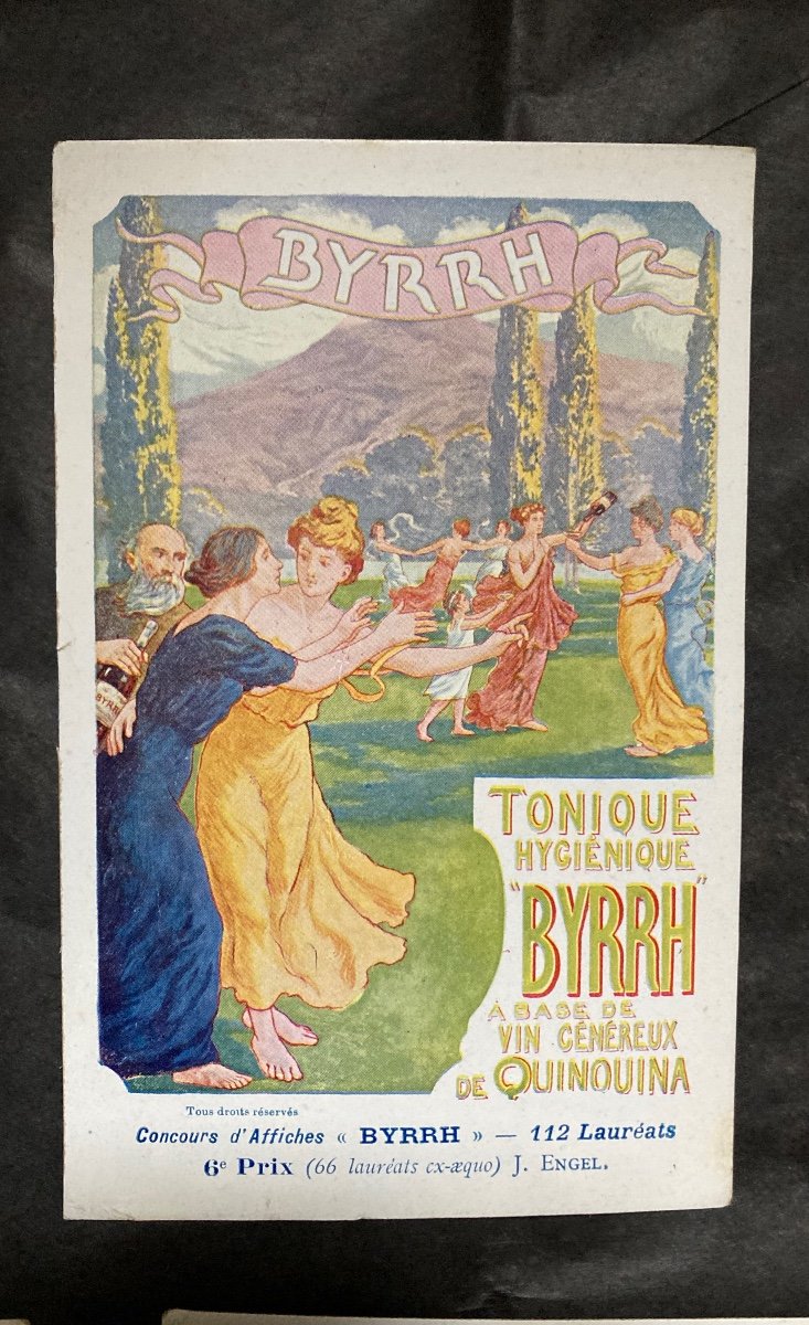 Byrrh Concours D’affiches 112 Lauréats -photo-3