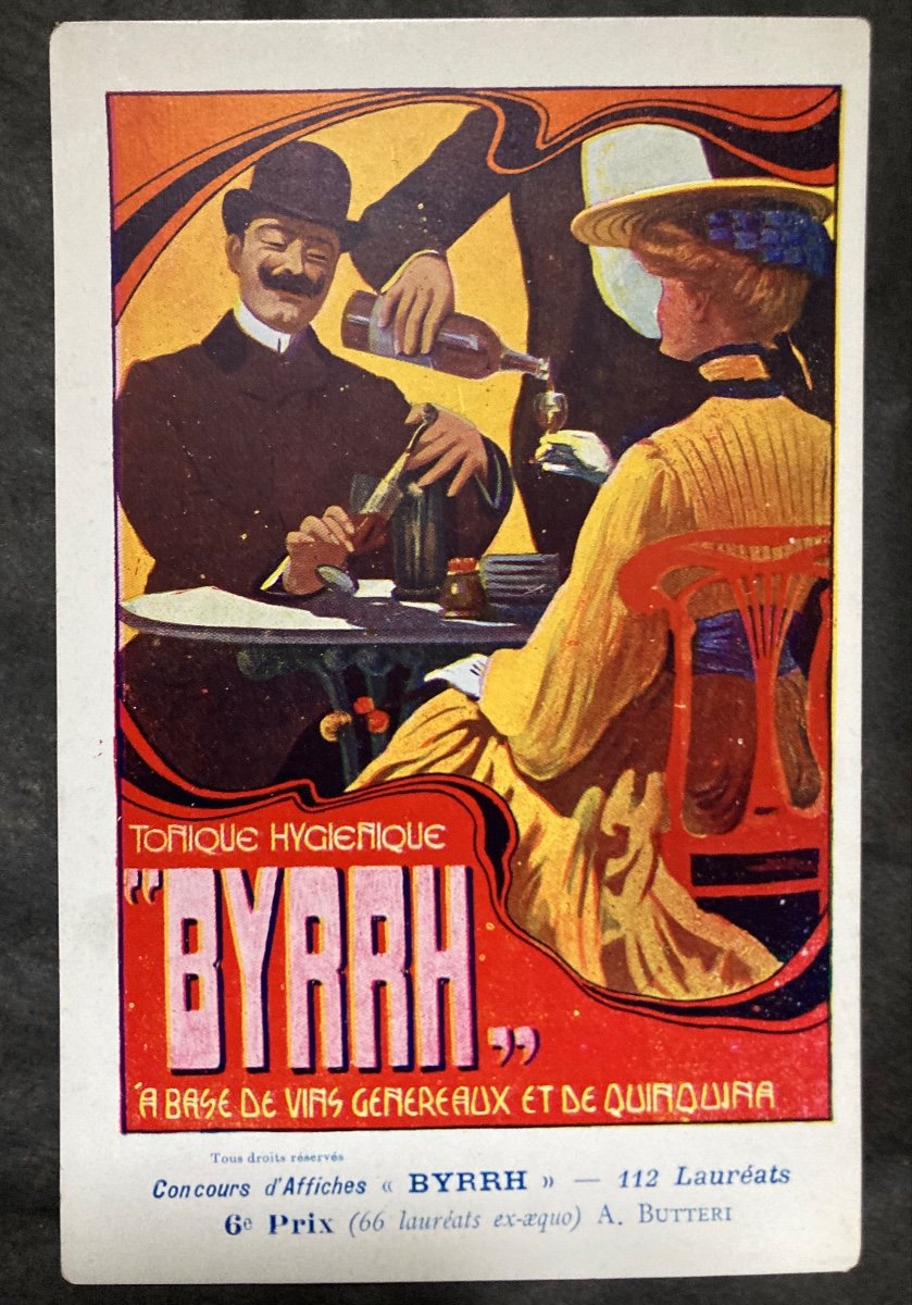 Byrrh Concours D’affiches 112 Lauréats -photo-4