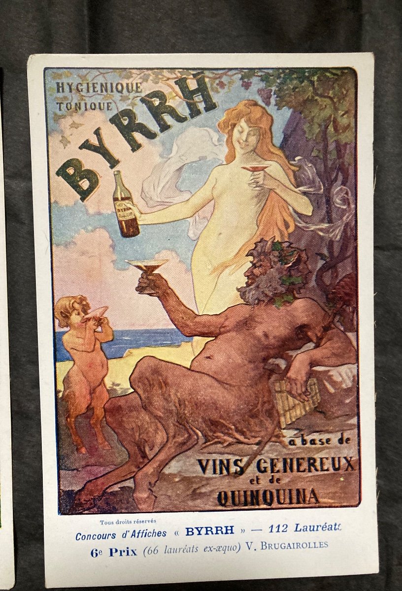 Byrrh Concours D’affiches 112 Lauréats -photo-1