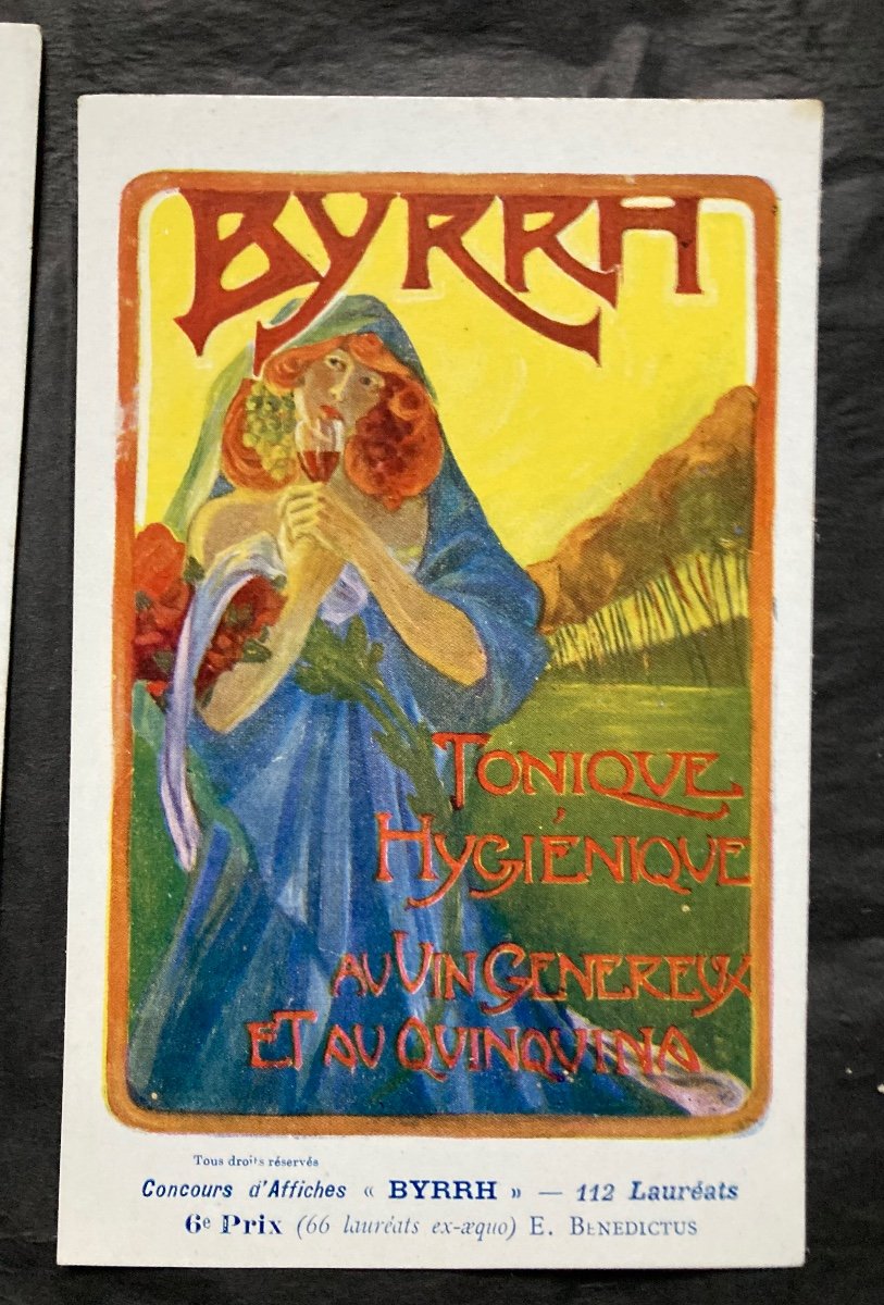 Byrrh Concours D’affiches 112 Lauréats -photo-5