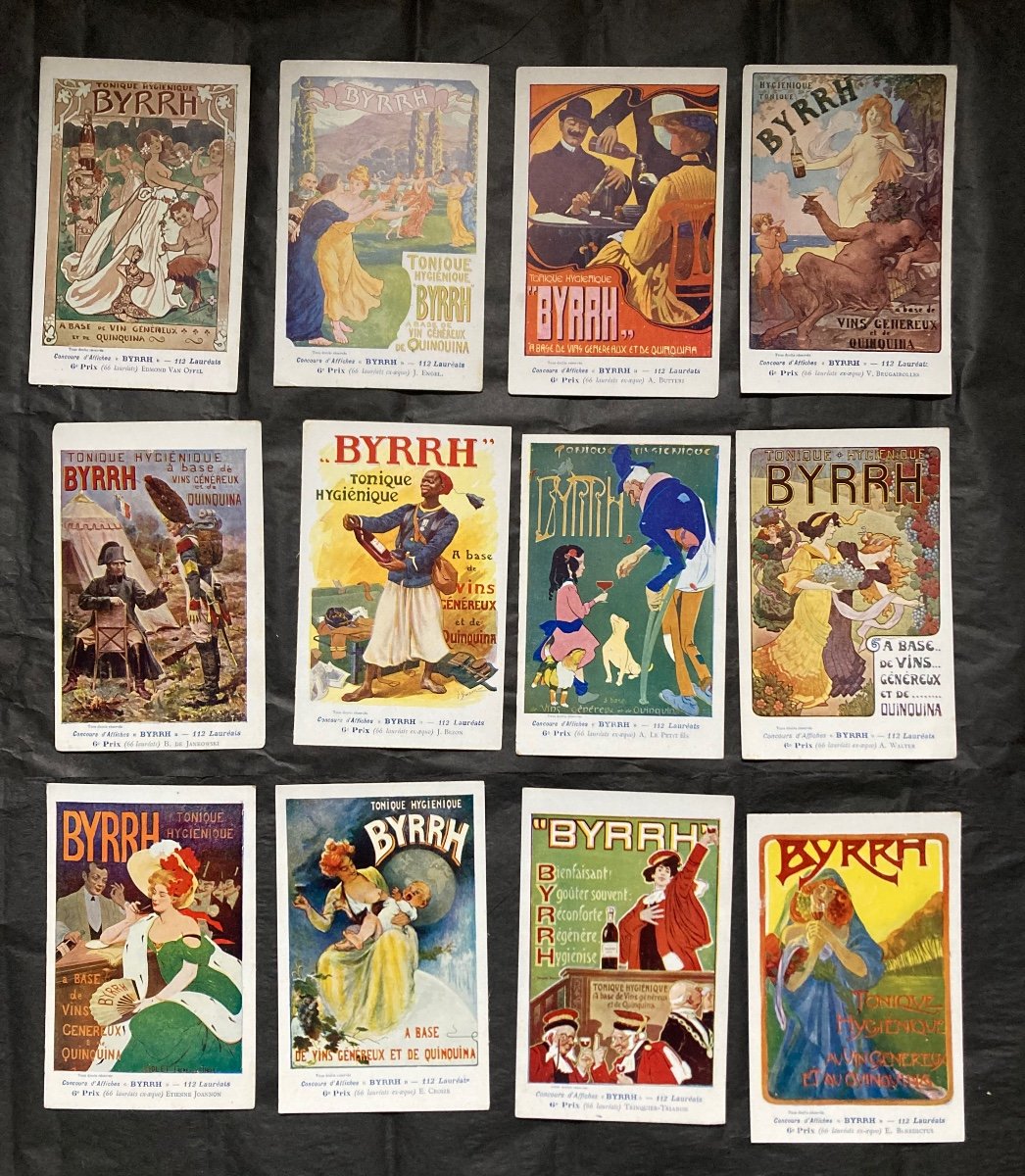 Byrrh Concours D’affiches 112 Lauréats 