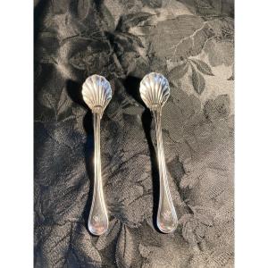 Pair Of Salt Spoon