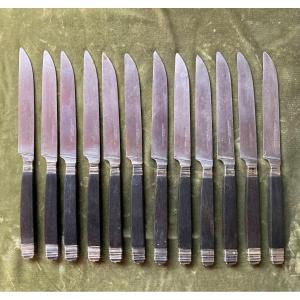 12 Knives By Michel Coustelier De La Cour