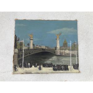 The Alexandre III Bridge