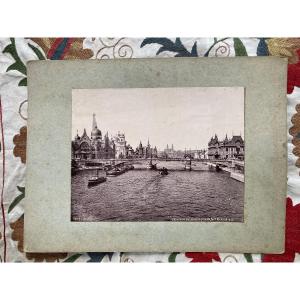 View Of The Pont Alexandre III And The Trocadéro At The Universal Exhibition 1900