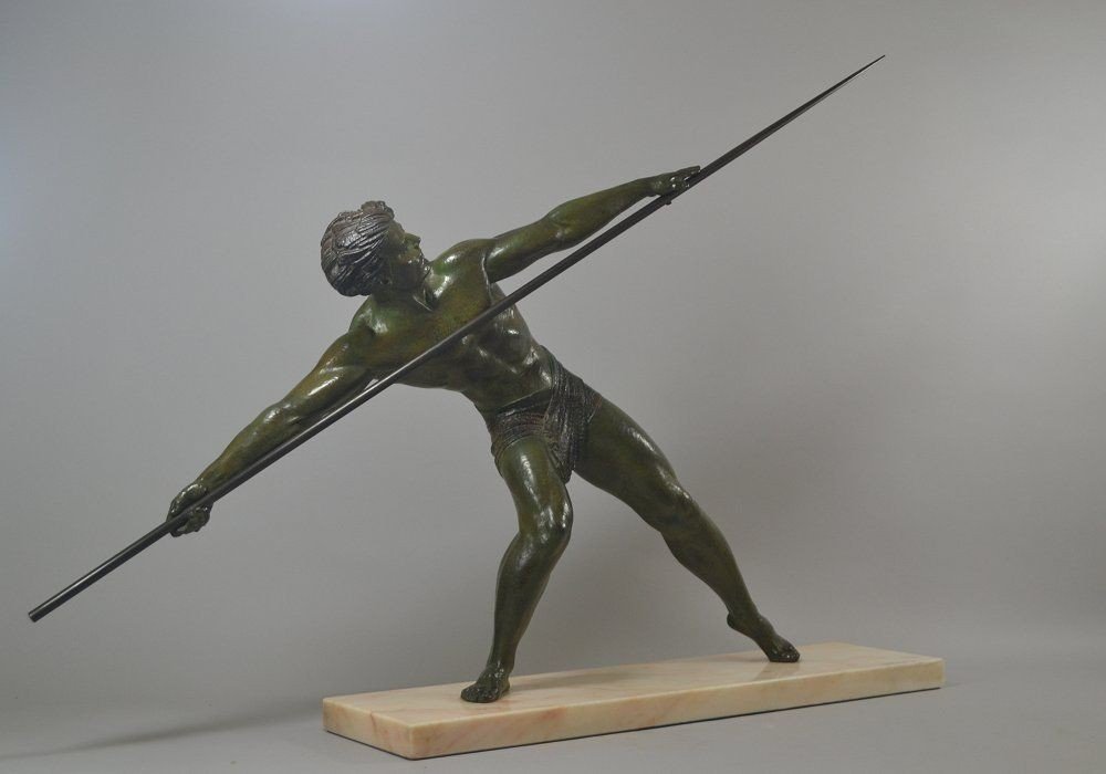 Dh. Chiparus Impressive Javelin Thrower.-photo-6