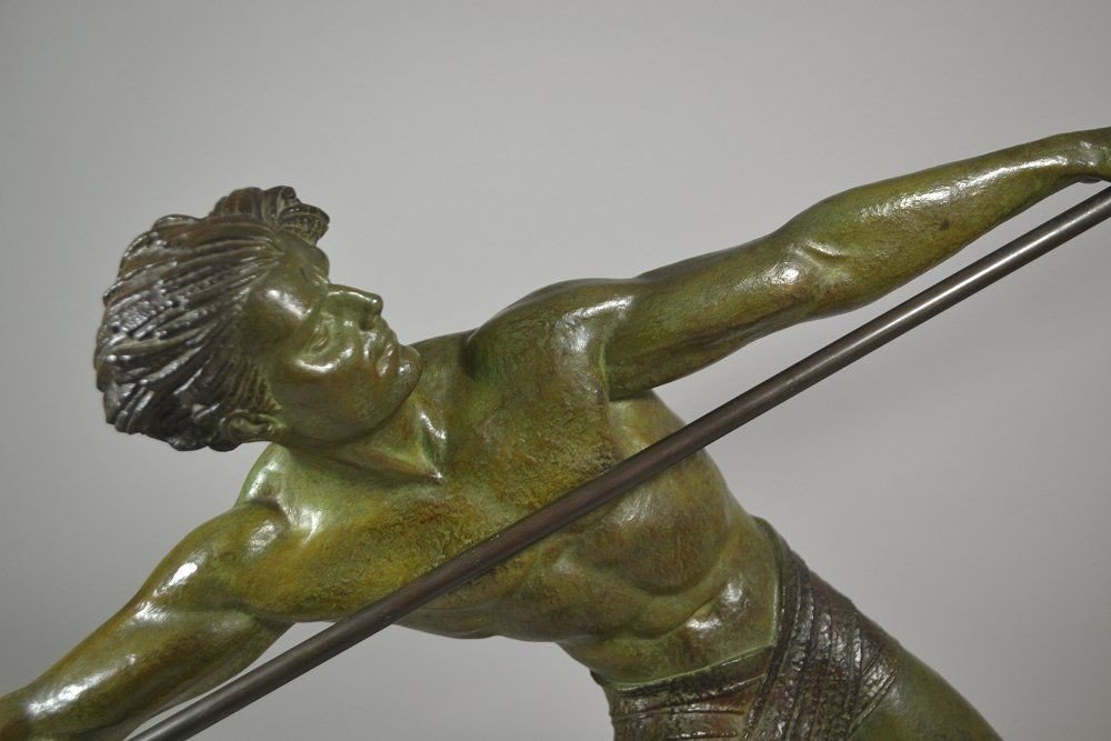 Dh. Chiparus Impressive Javelin Thrower.-photo-7