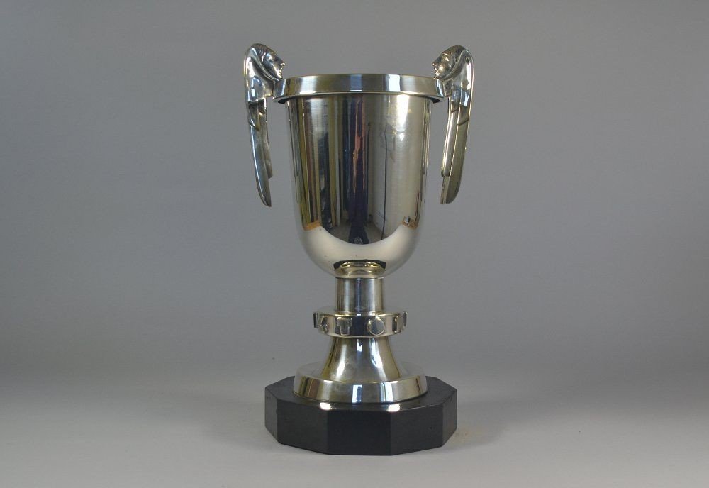 Stunning Silver Plated Modernist Trophy. 1930.