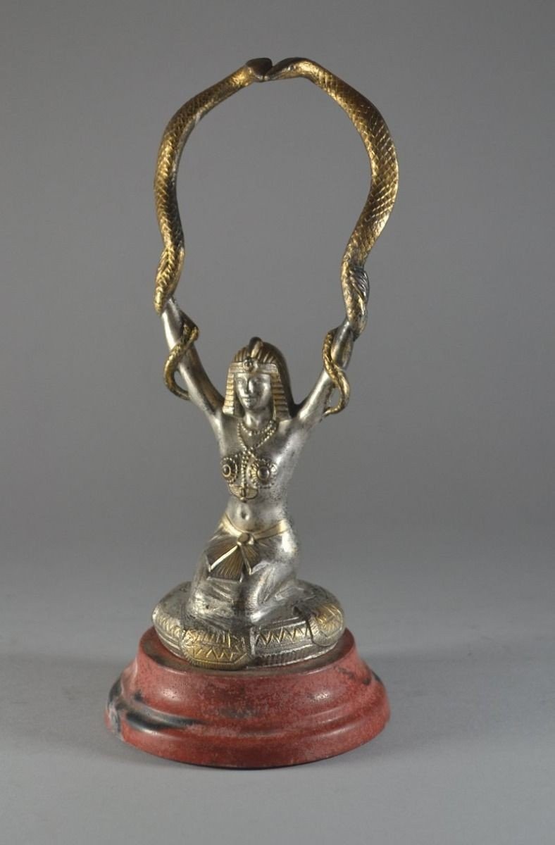 Egyptian Dancer With Snakes. Hood Ornament ?-photo-4